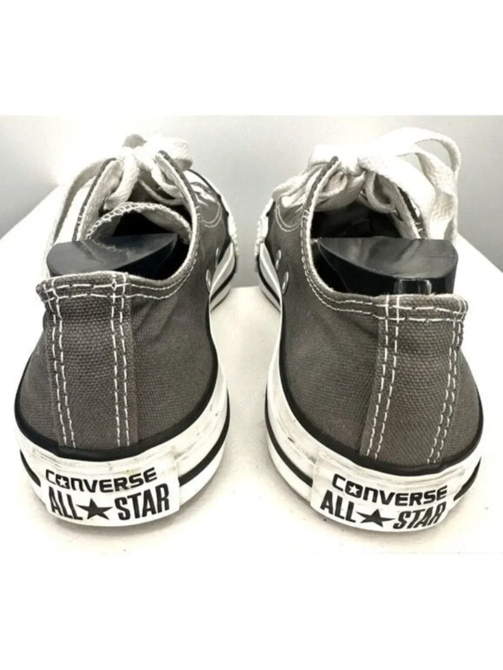 Converse Chuck Taylor All Star Ox Gray Low Top Sneakers Mens 4 Womens 6 Canvas - Picture 5 of 12